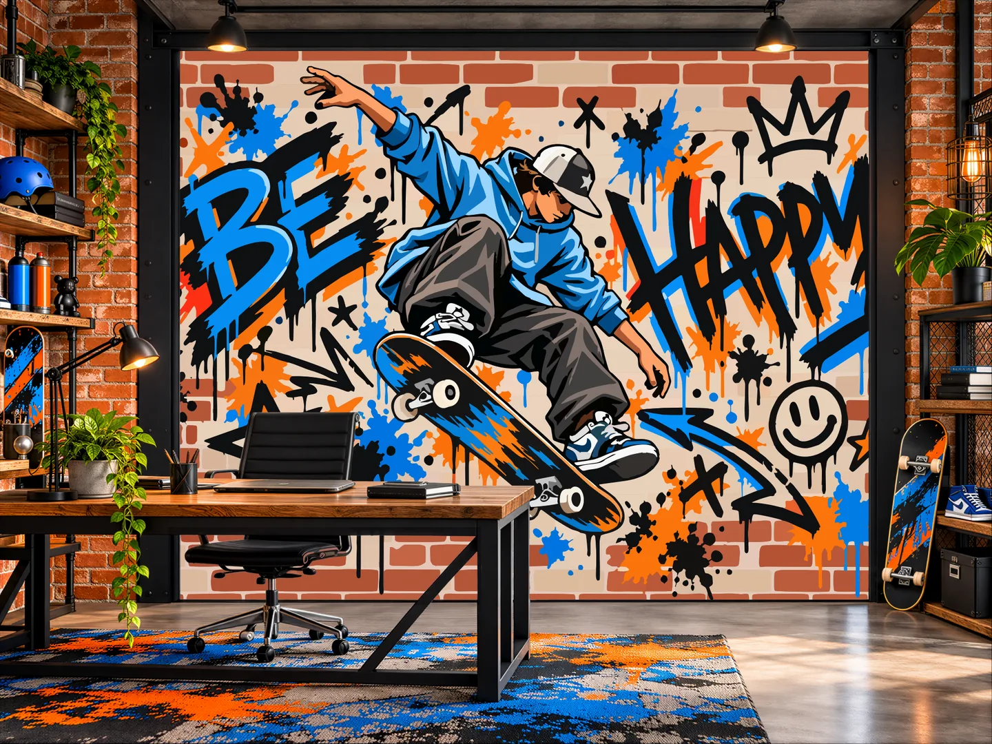 Skate street — interior mockup
