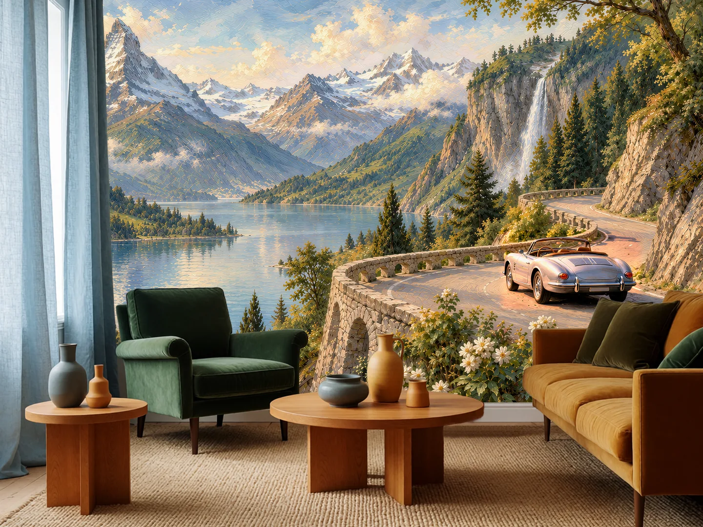 Alpine lake drive — mockup 1