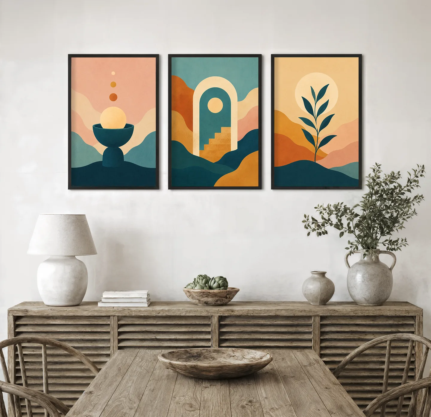 Sun & arches — mockup 1