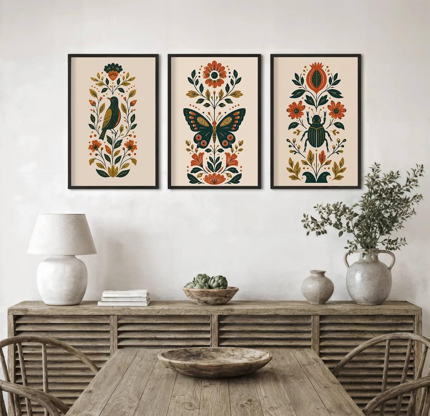 Folk garden — mockup 1