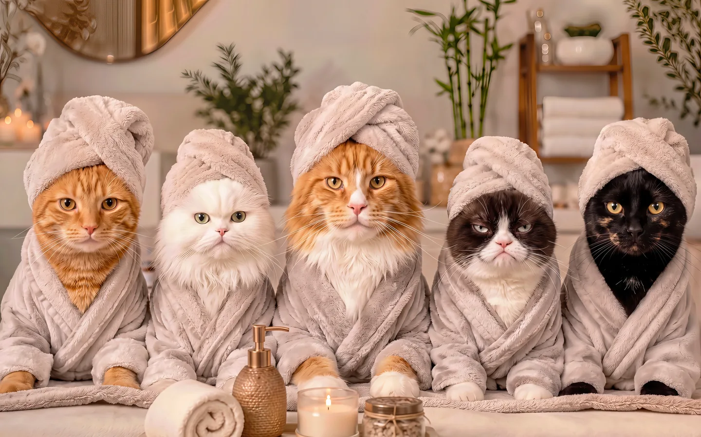 Cat spa — project material 2