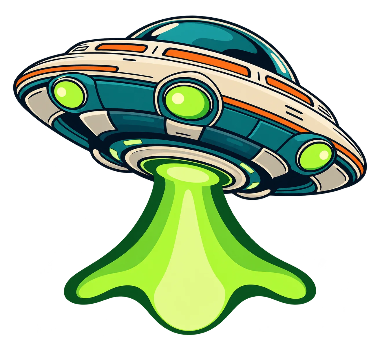 Space stickers — design 3