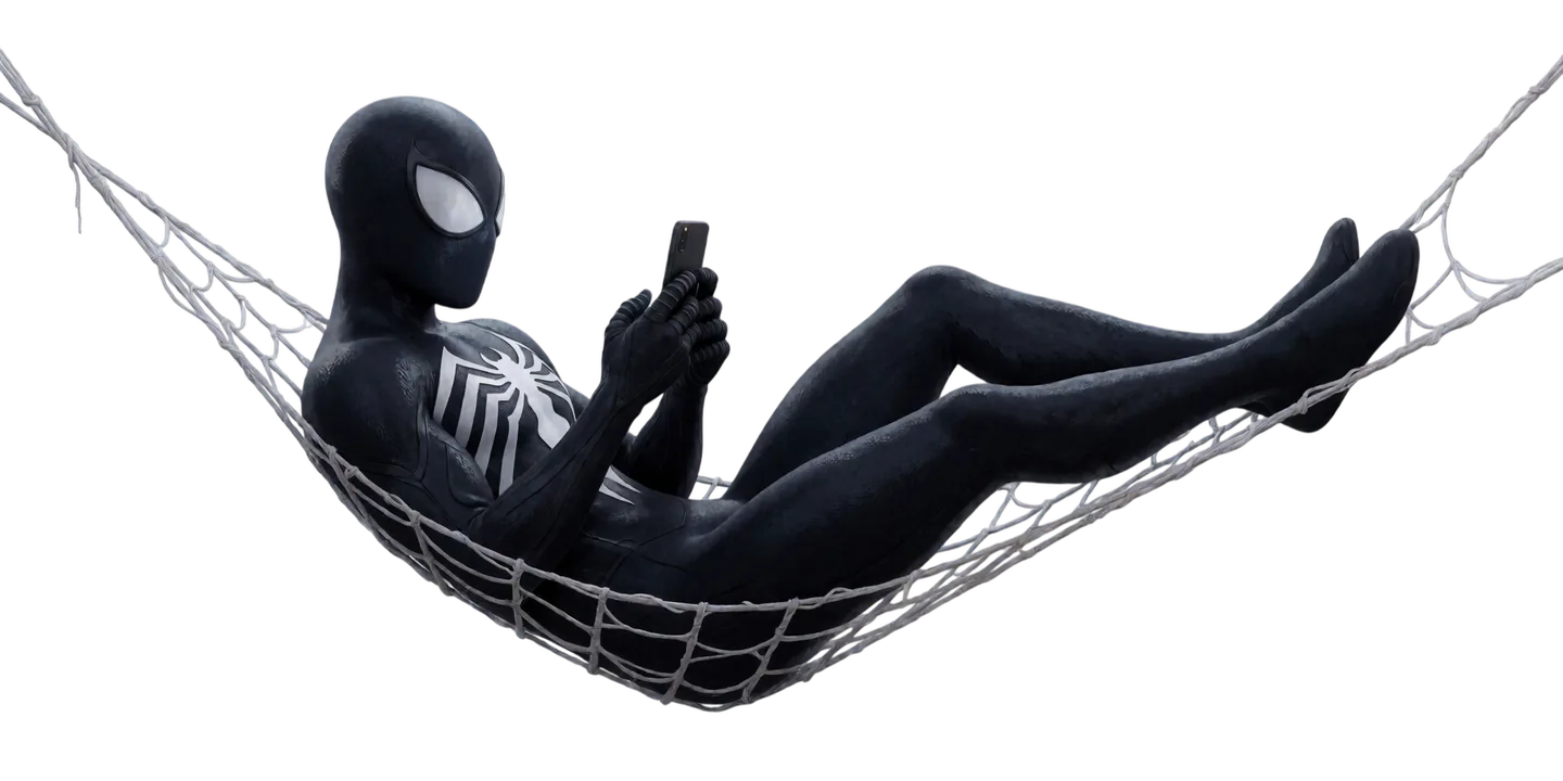 Web hammock · fan art — project material 3