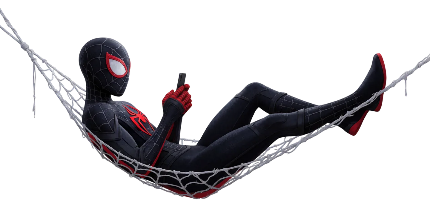 Web hammock · fan art — project material 4