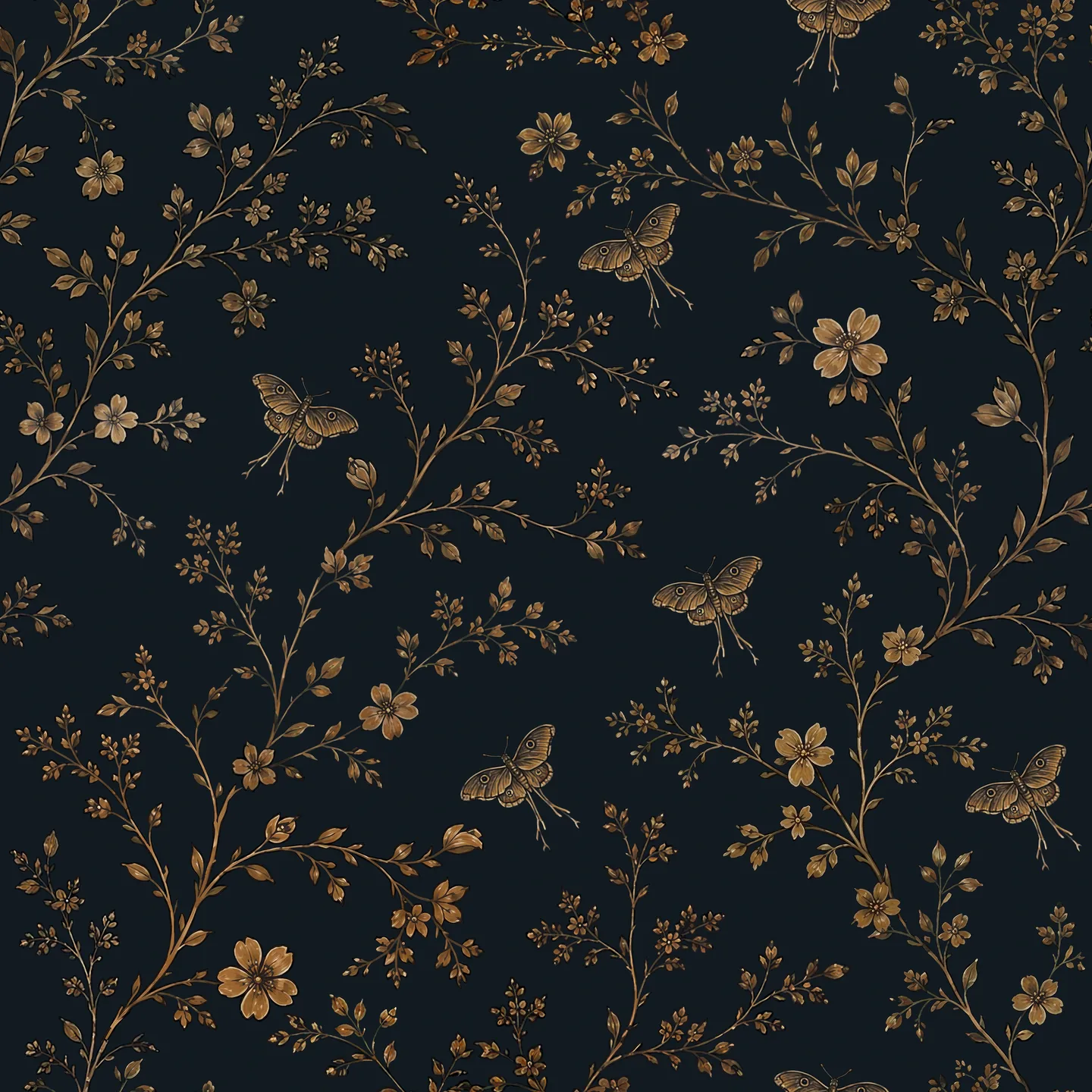 Night garden — project material 2