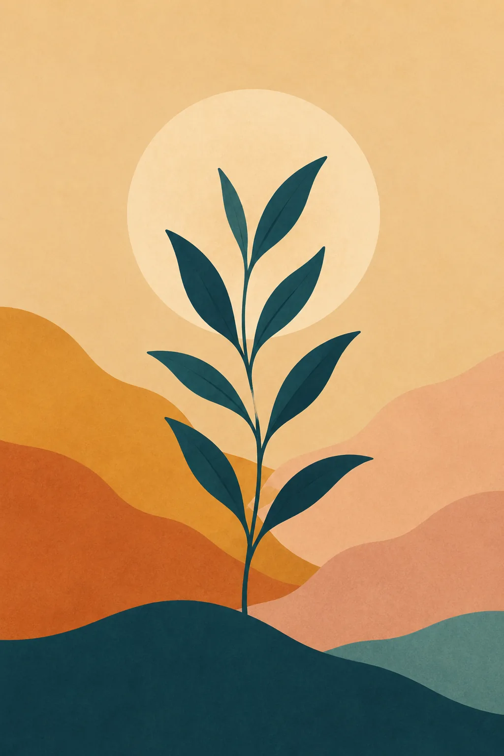 Sun & arches — design 4