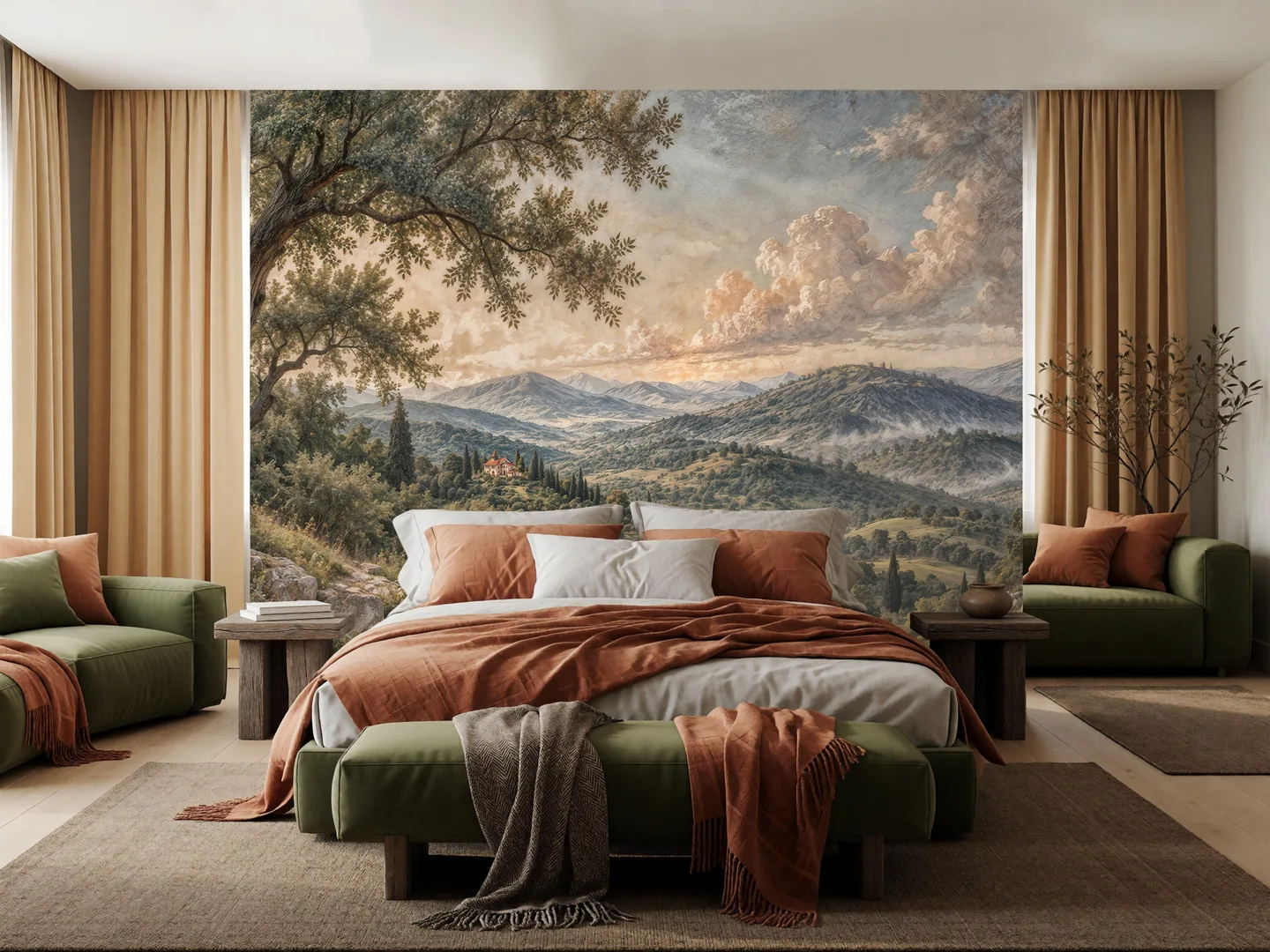 Mountain valley — mockup 3