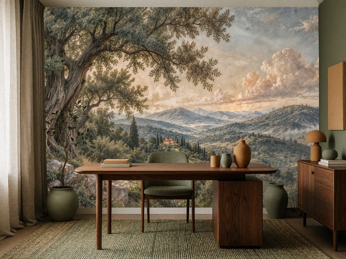 Mountain valley — mockup 4