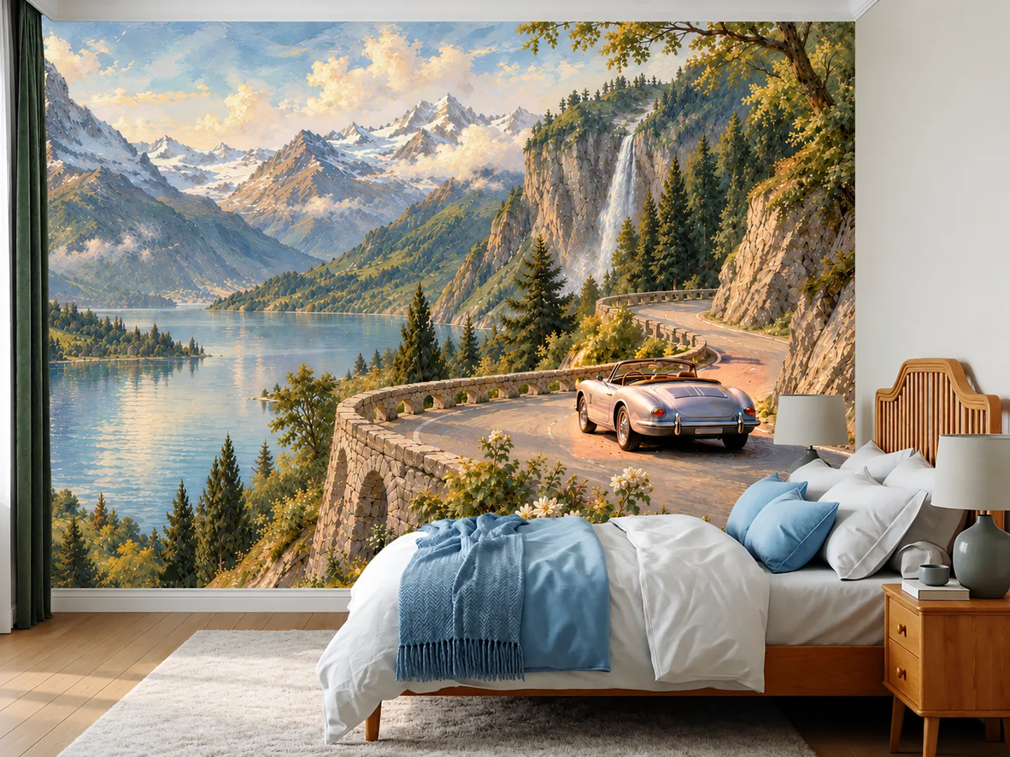 Alpine lake drive — mockup 4